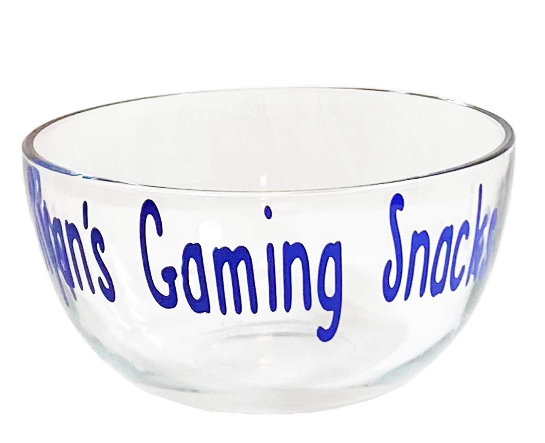 Customized Bubblegum Pink Glass Bowl - Personalized Ice Cream Dish, Cereal & Snack Bowl - Perfect for Desserts, Breakfast, or Party Serving