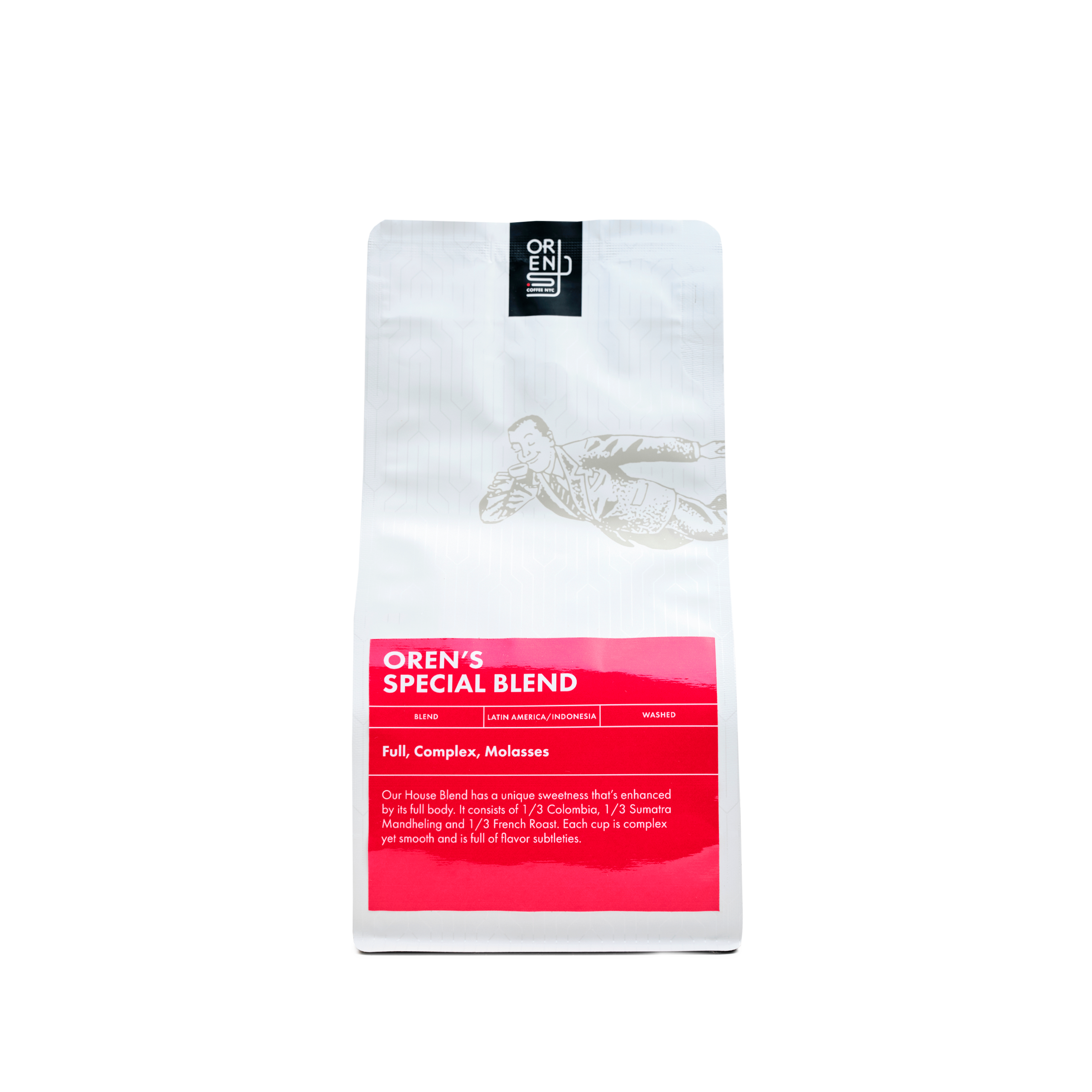 Oren's Special Blend - Premium Organic Coffee Beans for Home Brewing, Perfect for Morning Energy Boost & Relaxing Evenings | Great for Coffee Lovers & Gift Giving