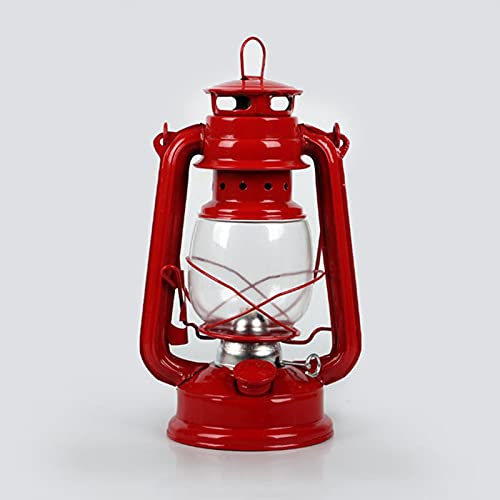 ONMZQE Solar Powered Outdoor Lights - Vintage Kerosene Style Lantern with 4 Color Options, Portable Wick Light for Indoor & Outdoor Holiday Decor (Black Lampshade) - Perfect for Garden, Patio, and Backyard Ambiance