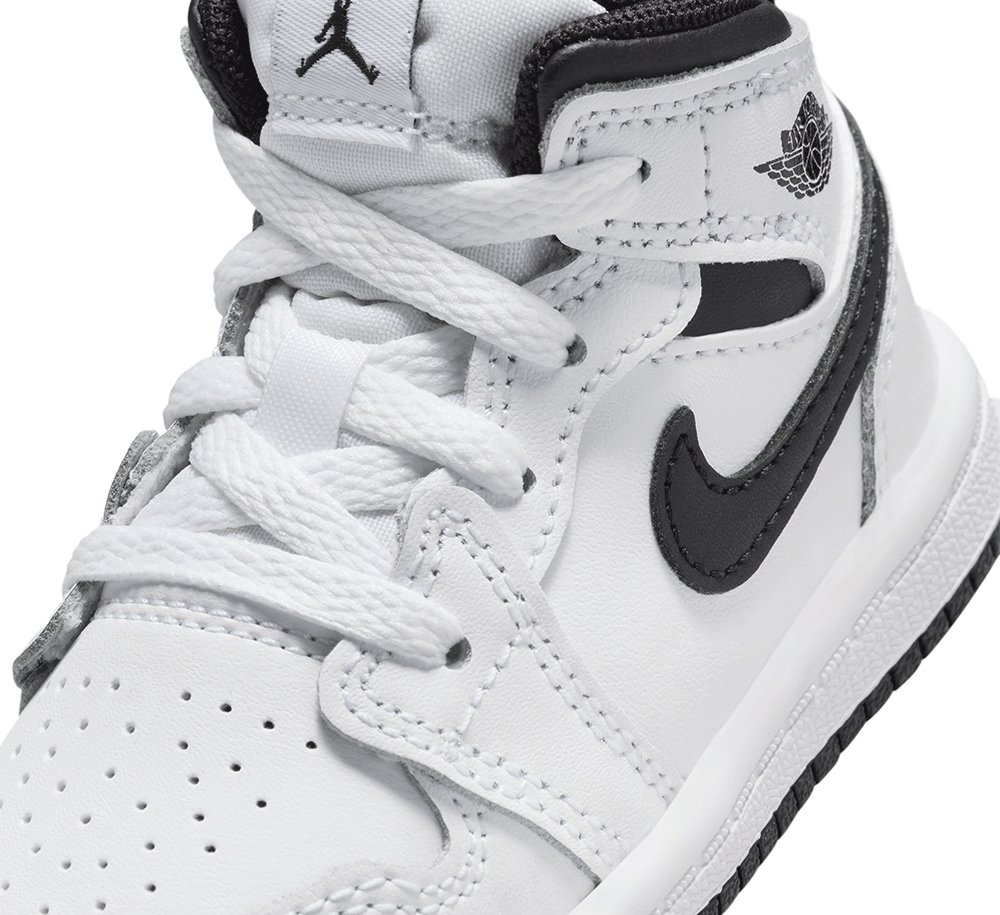 Air Jordan 1 Mid (TD) Basketball Shoes for Kids - Stylish Sneakers for Boys & Girls - Perfect for School, Sports & Casual Wear