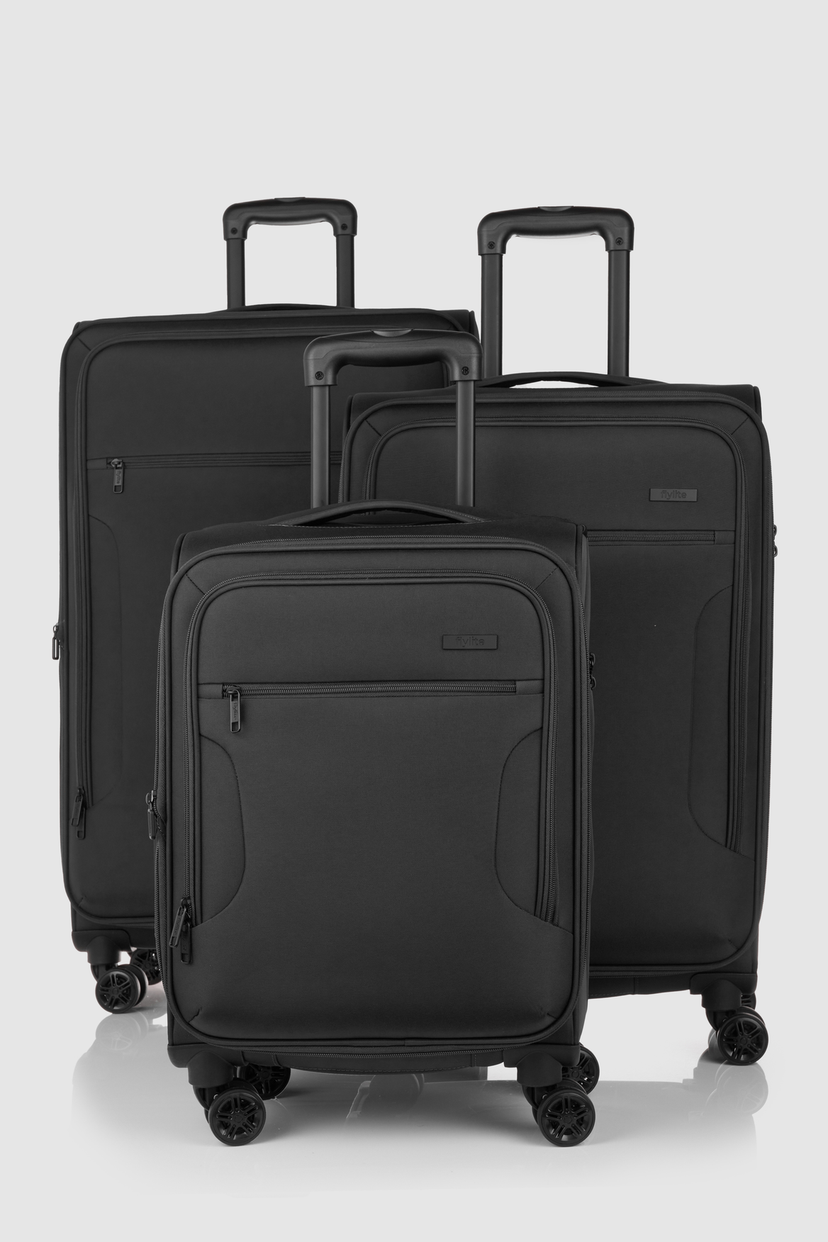 Willow 3-Piece Luggage Set - Lightweight Spinner Suitcase with TSA Lock for Travel, Business Trips & Vacations | Carry On & Checked Bags