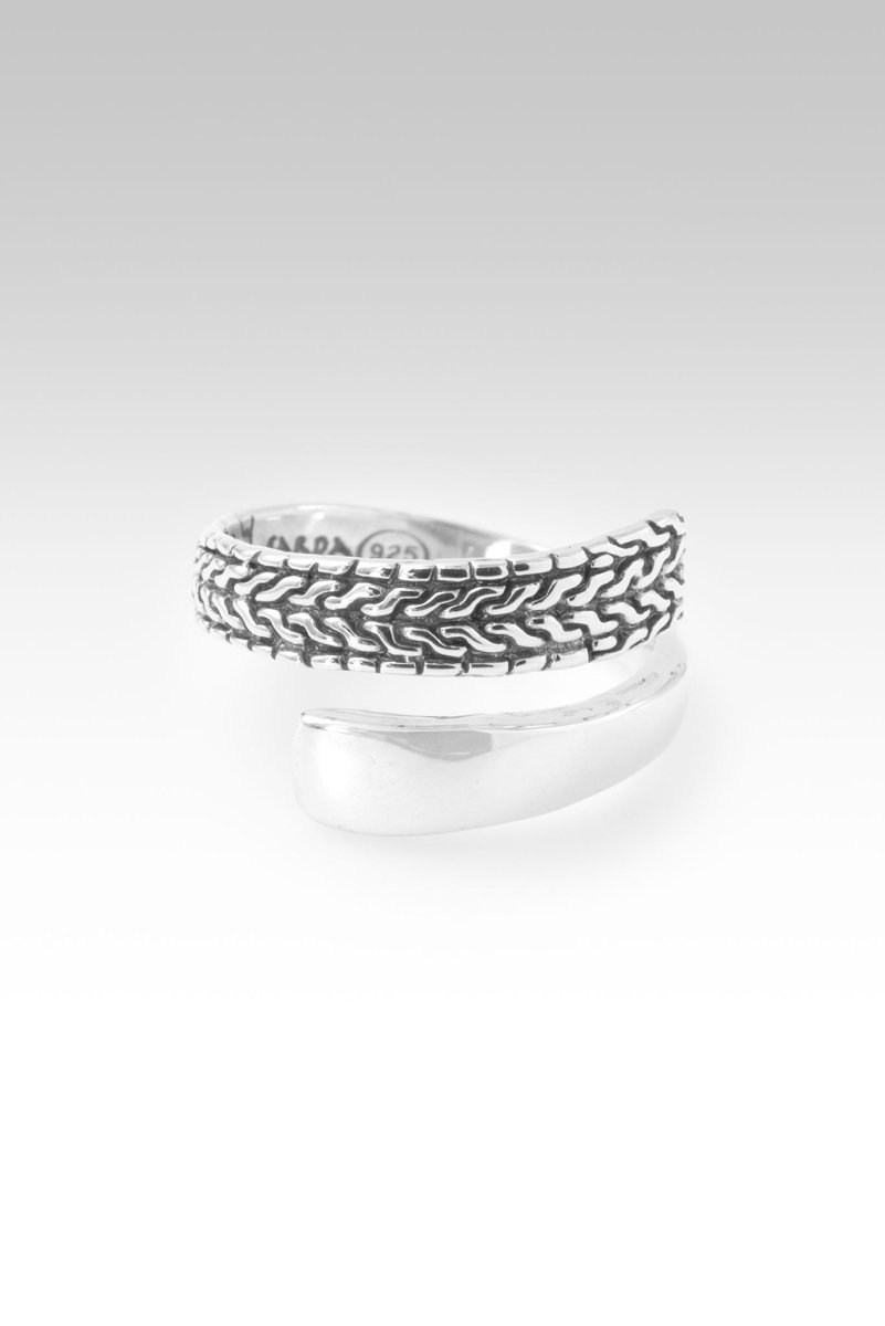 Courage to Change Ring™ in Chainlink - Inspirational Jewelry for Women, Motivational Gift for Self-Love & Empowerment - Perfect for Daily Wear, Special Occasions & Personal Growth