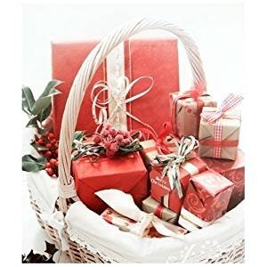 Luxury Beauty Gift Hamper - Individually Wrapped Skincare & Cosmetic Set in Premium Wicker Basket (Medium Size) | Perfect for Birthday, Anniversary & Spa Day Gifts