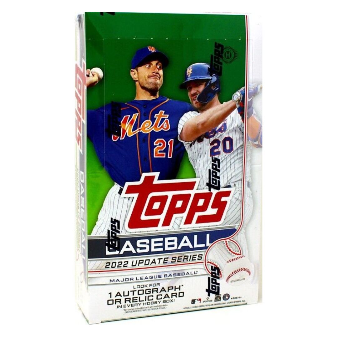 2022 Topps Baseball Update Series Hobby Box - 36 Packs with Exclusive Rookie Cards & Inserts for Collectors and Fantasy Baseball Fans