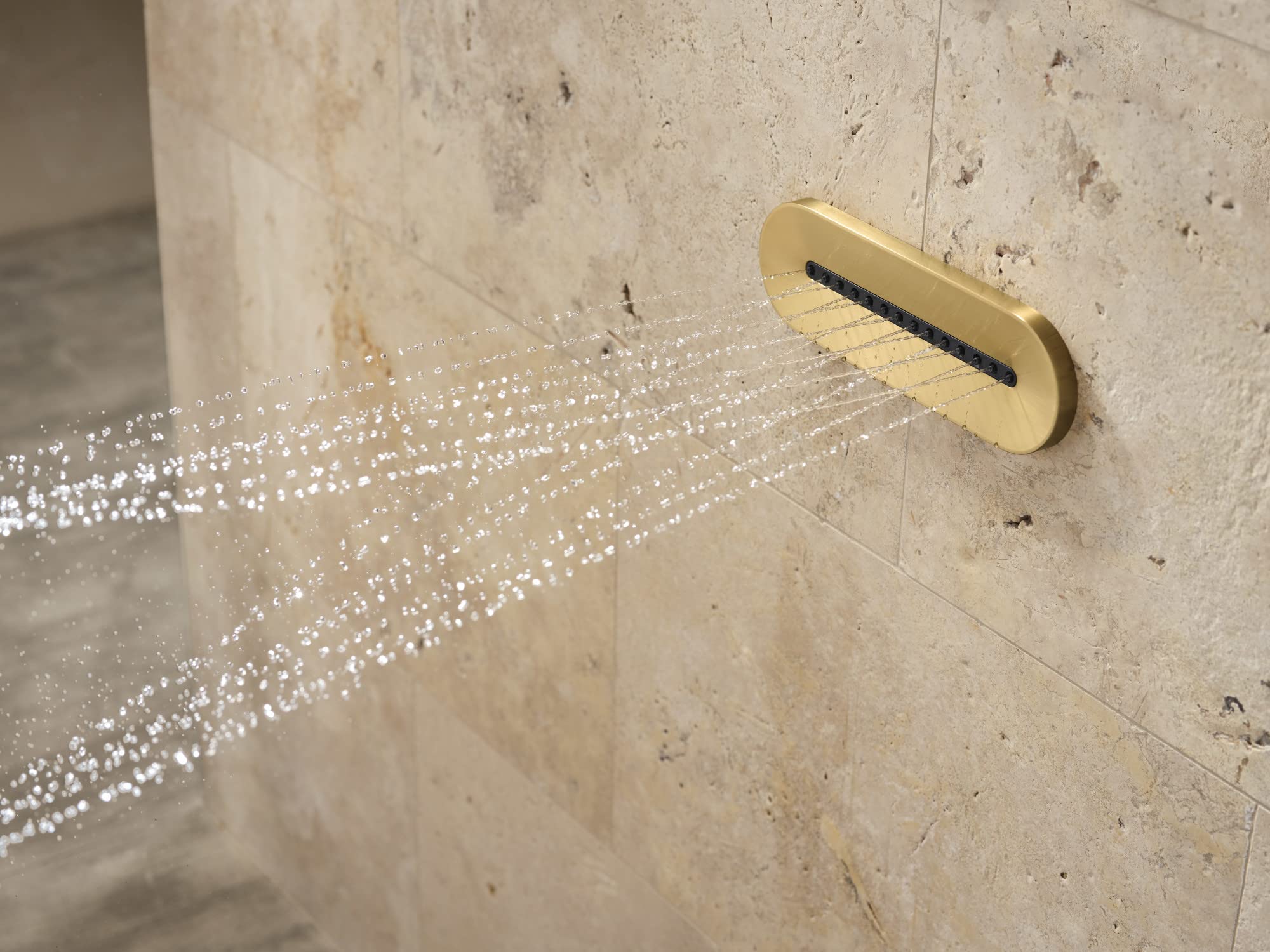 KOHLER STATEMENT™ OBLONG VICHY BODY SPRAY SHOWER HEAD - Luxury Bathroom Fixture for Modern Home Spa Experience