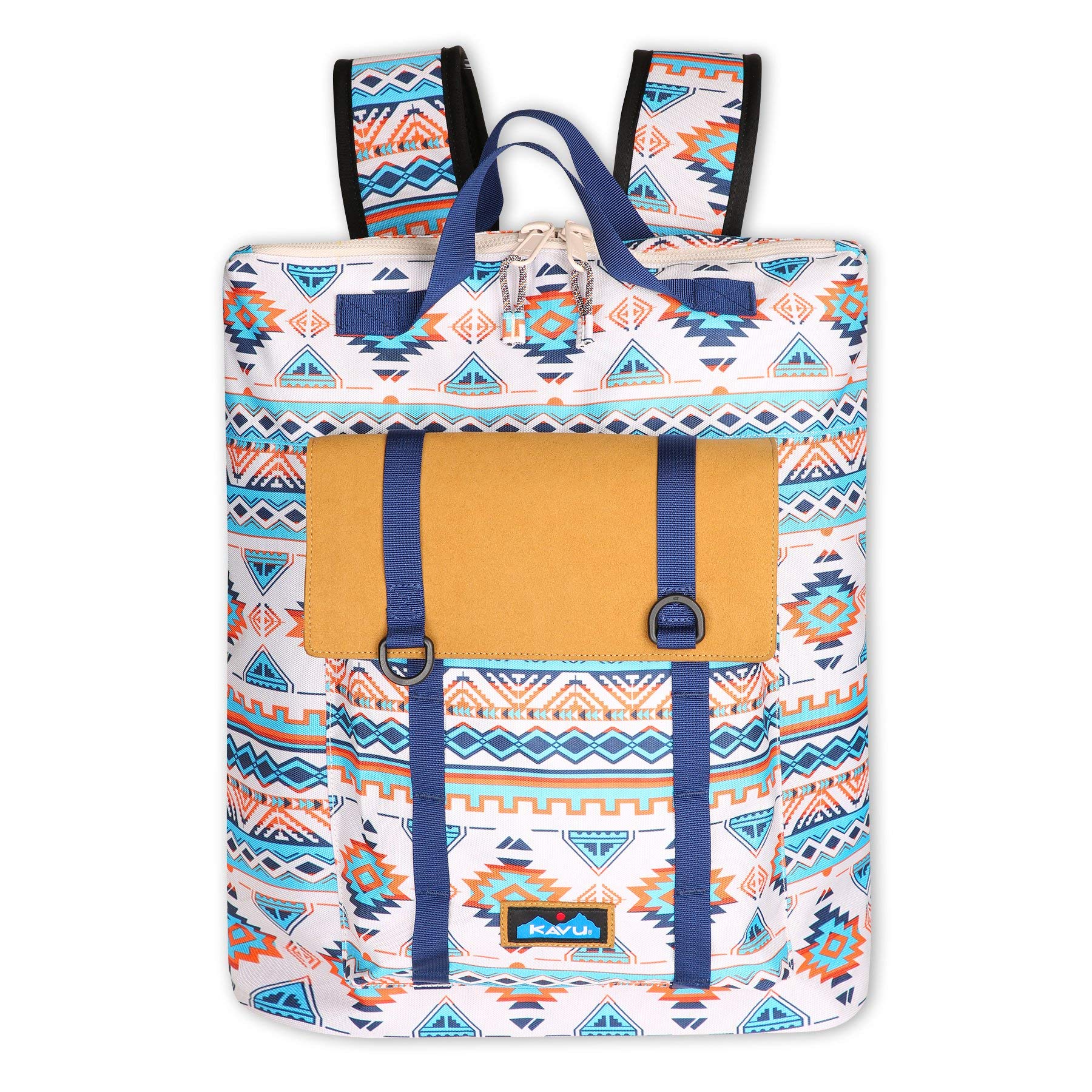 KAVU Rainier Rucksack - Waterproof Padded Travel Backpack for Hiking, Camping & Outdoor Adventures - Lightweight Durable Daypack with Laptop Sleeve