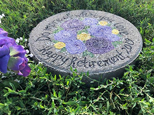 Personalized Retirement Gifts for Women - Elegant Purple Floral Keepsake Box - Perfect Retirement Party Favors, Coworker Farewell Gift & Office Retirement Decorations