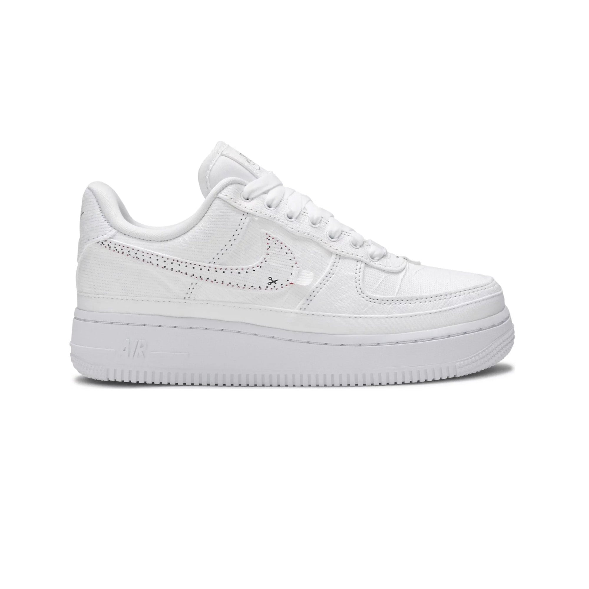 Nike Air Force 1 LX 'Tear Away' Women's Sneakers - White Basketball Shoes for Streetwear & Casual Fashion | Perfect for Everyday Wear, Gym & Urban Style