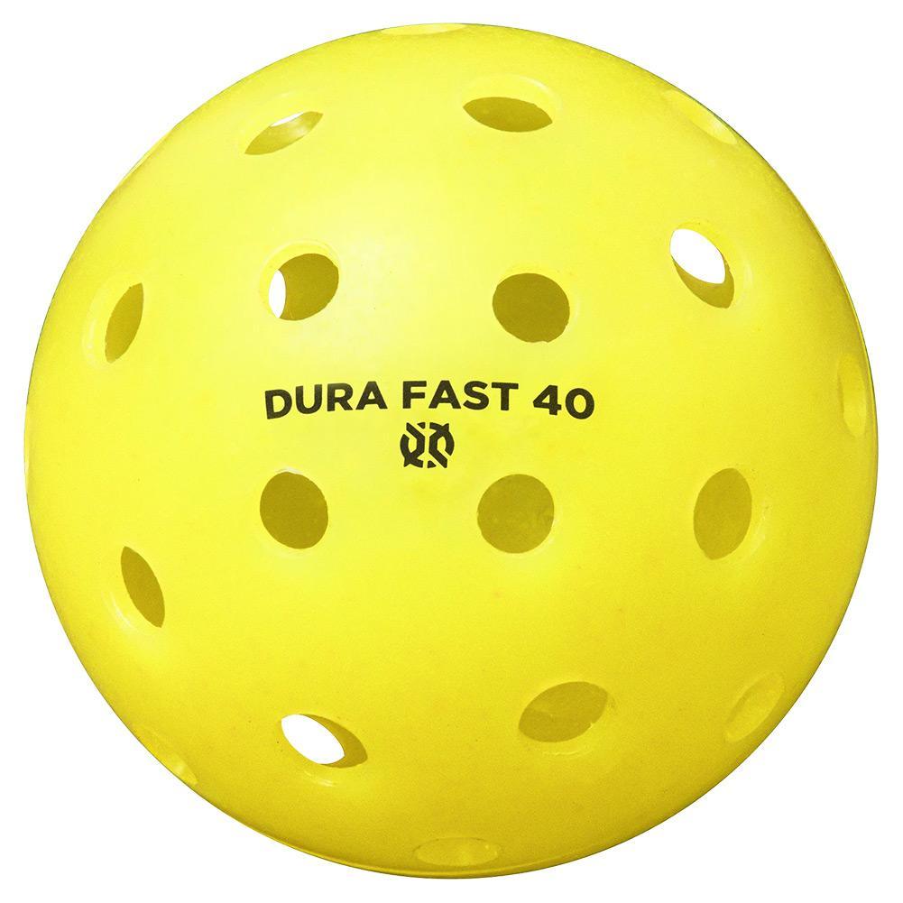 Dura Fast 40 Outdoor Pickleball Balls - 4 Pack | Professional Grade for Competitive Play & Training | Perfect for Backyard, Court & Tournament Use