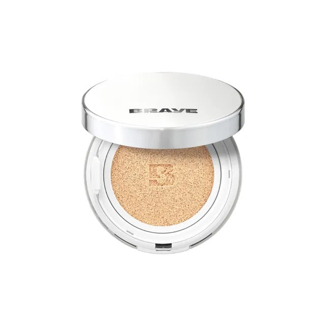 BRAYE Effortless Cushion Thin Cover SPF50+ PA+++ 12g - Lightweight BB Cream with Sun Protection, 3 Natural Shades for Flawless Coverage | Perfect for Daily Makeup & Sun Defense
