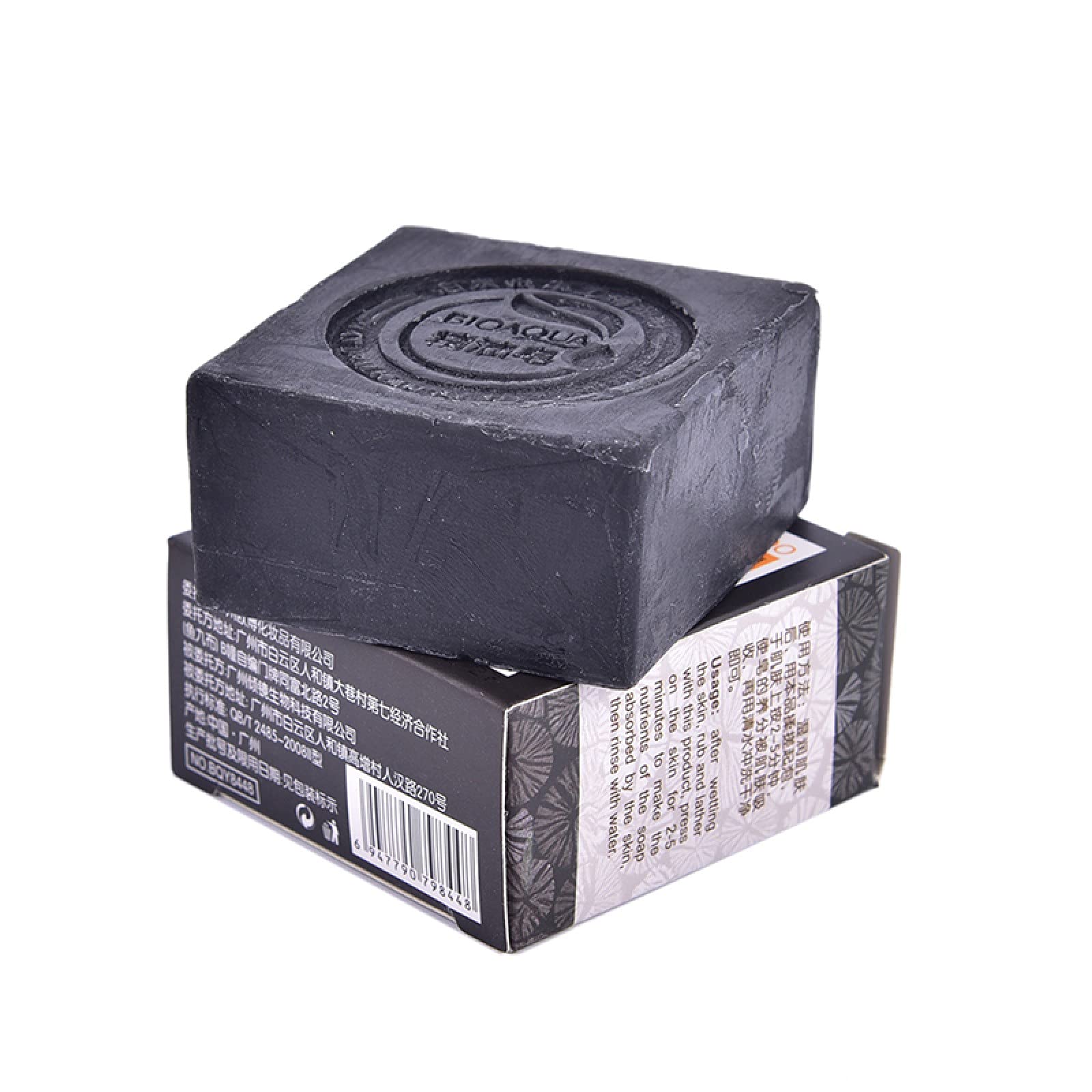 **Maruomiki Black Bamboo Oil Soap – Natural Organic Herbal Essential Whitening Handmade Soap for Acne Removal & Deep Cleansing – Face & Hair Care (100g) – Perfect for Sensitive Skin & Daily Skincare Routine**