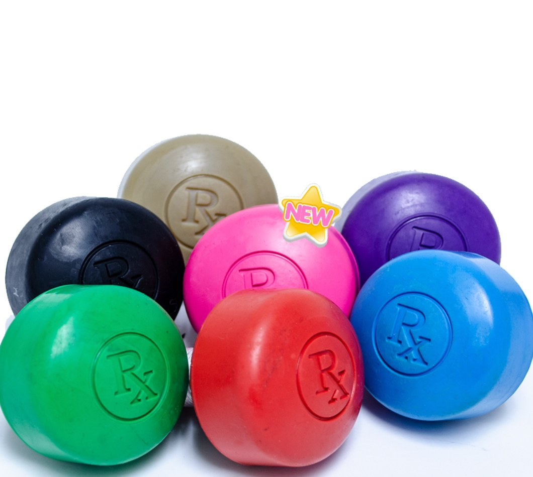Sure Grip Rx Toe Stops for Roller Skates - Pair of 2 Replacement Toe Stops for Derby, Artistic & Outdoor Skating - Durable Rubber Stoppers for Roller Derby & Rink Skating