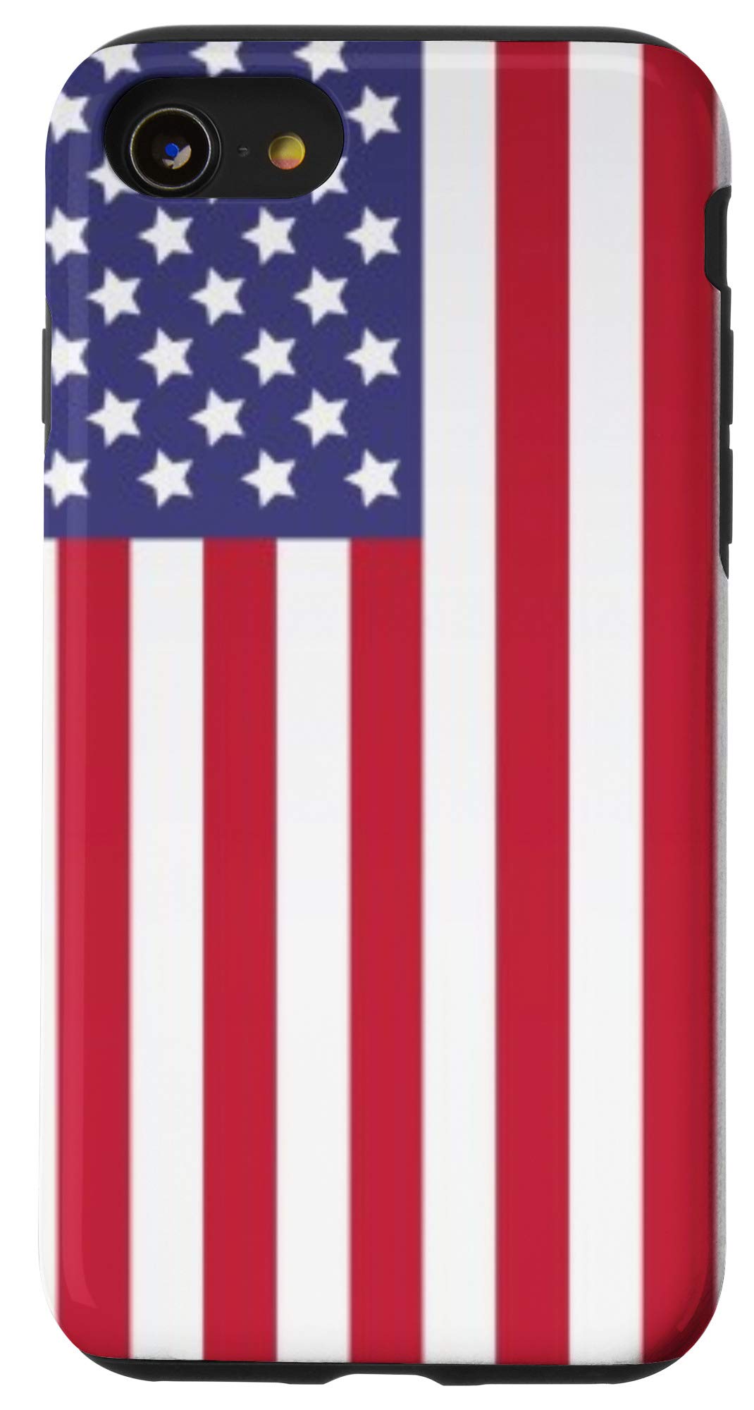 Patriotic iPhone SE (2020) / 7 / 8 Case - American Flag Design for 4th of July - USA Themed Protective Cover for Independence Day Celebrations & Everyday Use