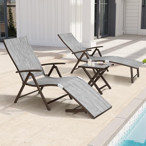 Dark Gray 2pcs+1 Table