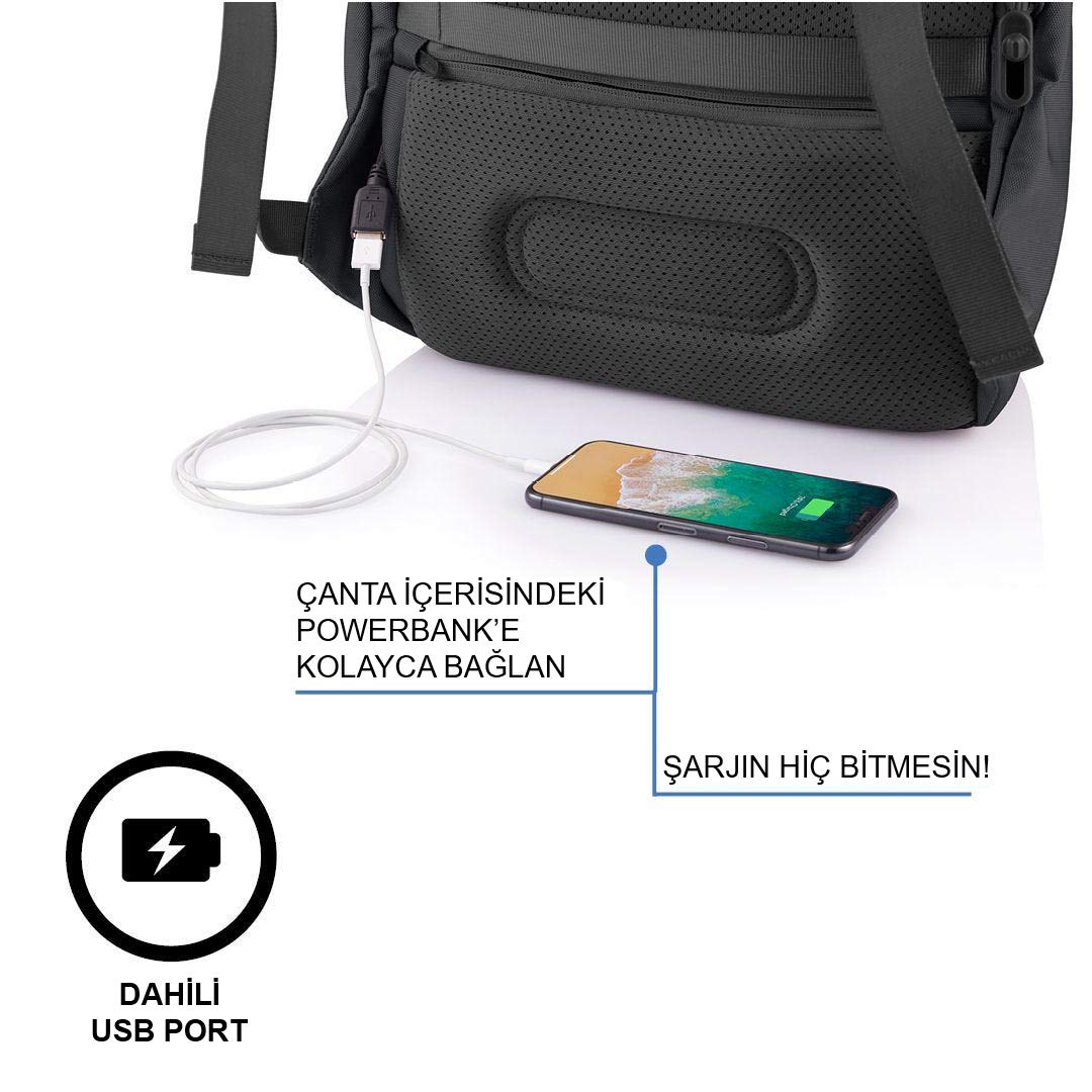 XDDesign Bobby Soft 16L Anti-Theft Laptop Backpack with Padded 15.6