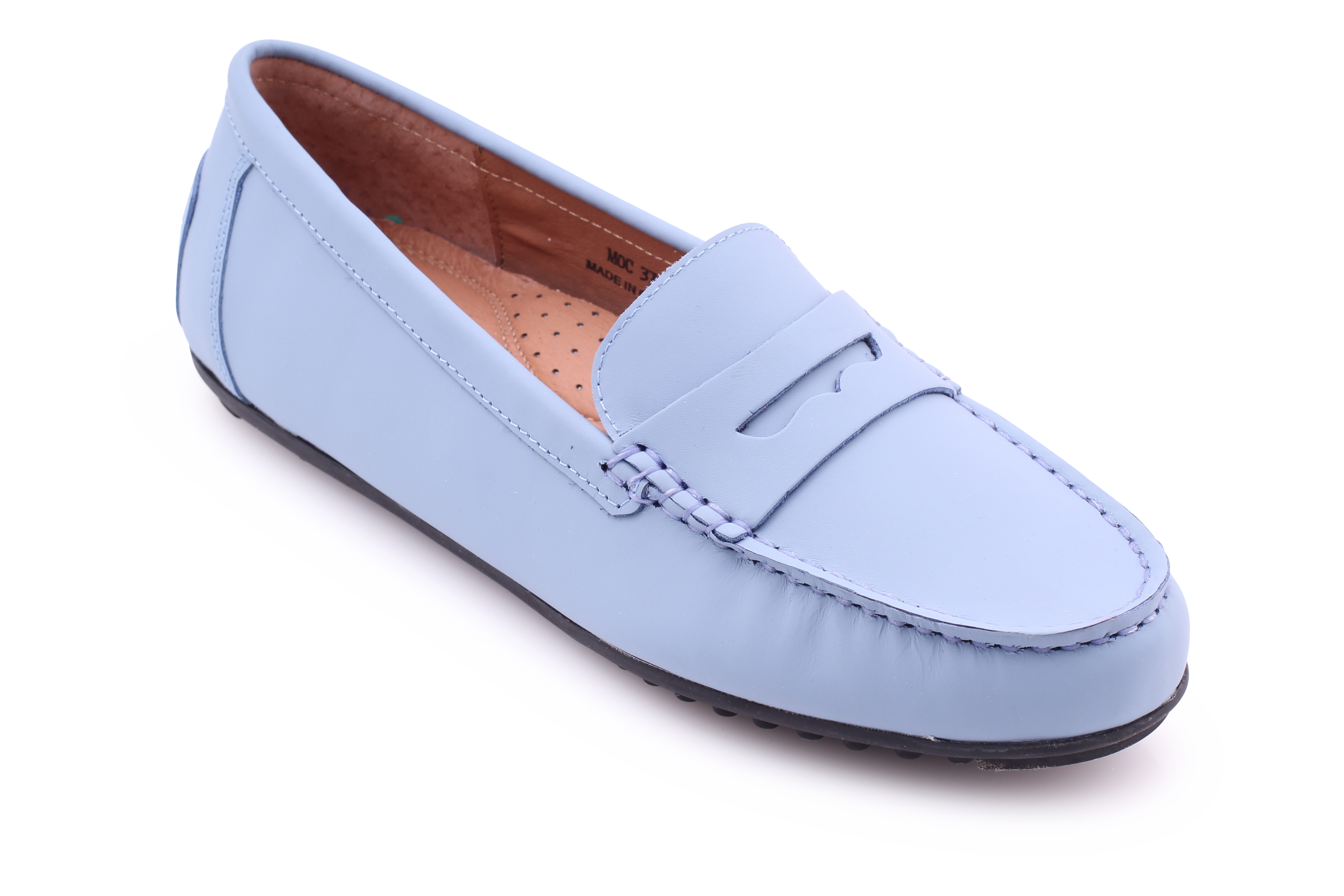 Lynette&Co Men's Genuine Leather Moccasin Slippers - Soft Indoor/Outdoor House Shoes for Comfort & Relaxation at Home, Office, or Travel