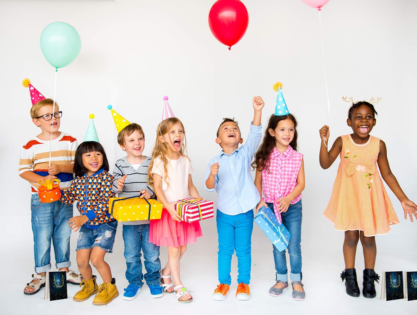 LARZN Premium Twinkle Twinkle Little Star Party Favor Bags - 12 Pack | Birthday Party Decorations, Baby Shower Supplies, Goodie Bags for Kids | Perfect for Birthday Celebrations, Baby Showers & Holiday Events