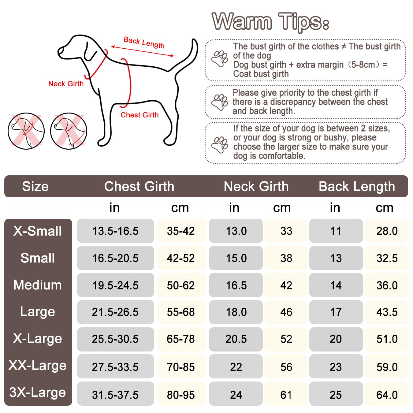 ALAGIRLS Thick Padded Winter Dog Jacket with Harness - Windproof Warm Dog Coat for Small Medium Large Dogs - Brown Star Camo - Perfect for Outdoor Walks & Cold Weather Protection