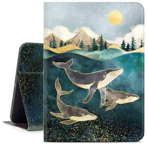Whales Swimming in the Sea