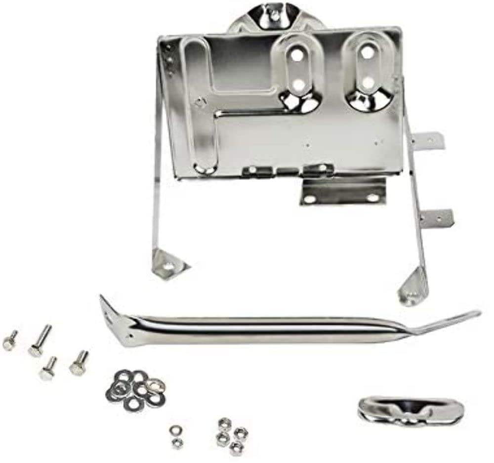 Kentrol 30498 Heavy Duty Battery Tray Kit - Universal Fit for Car, Truck & SUV - Rustproof & Durable Battery Holder - Perfect for Off-Road, Marine & RV Use