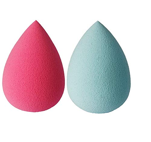 Khelni® 6155 Professional 5-Piece Makeup Brush Set with 2 Blender Puff Sponges - Perfect for Foundation, Contouring & Everyday Makeup Application