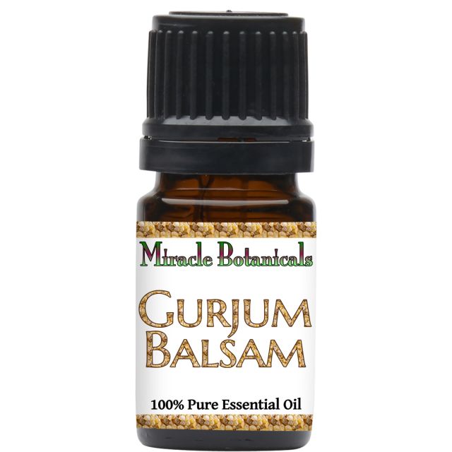 Pure Gurjum Balsam Essential Oil (Dipterocarpus Turbinatus) - 100% Natural Therapeutic Grade for Aromatherapy, Massage & Skin Care