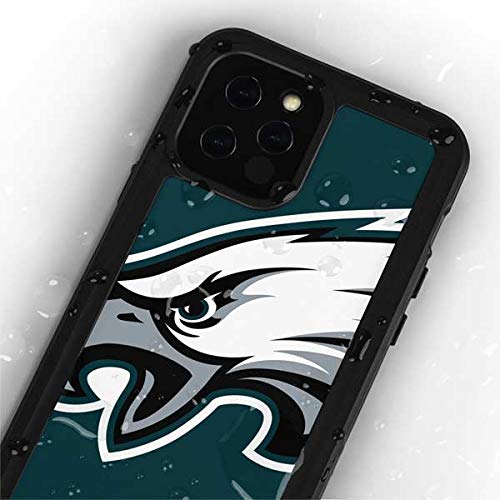 Waterproof iPhone 12 Pro Max Case with NFL Philadelphia Eagles Large Logo - Officially Licensed Durable Protection for Swimming, Beach & Outdoor Activities