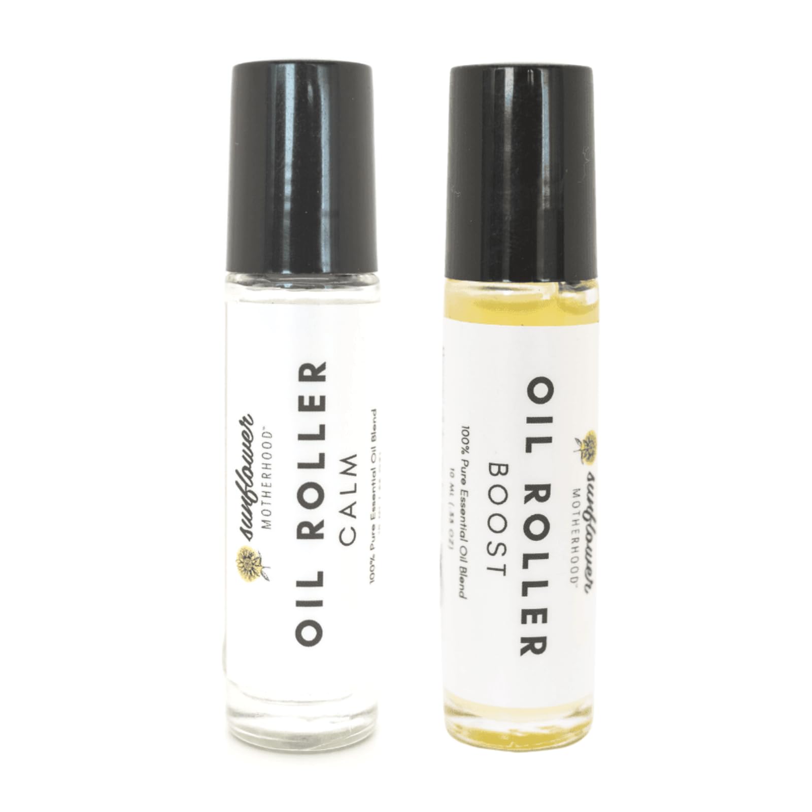 Oil Roller Duo Set - 2 Pack Facial Massage Rollers for Skincare & Relaxation - Perfect for Home Spa, Travel, and Daily Beauty Routine