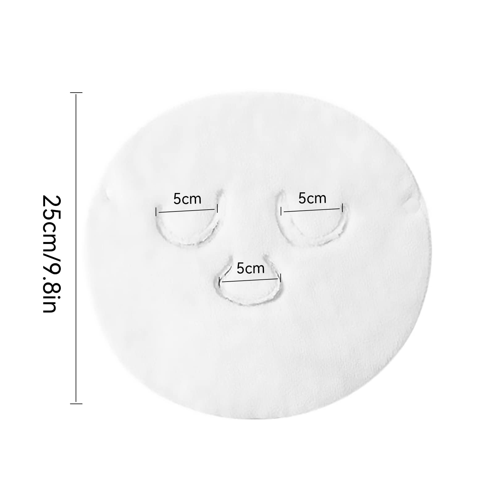 Angzhili 2 Pack Reusable Hot & Cold Compress Face Mask - Soft Coral Fleece Facial Steamer Towel for Moisturizing Skin Care | Perfect for Home Spa, Beauty Salon & Relaxation Therapy