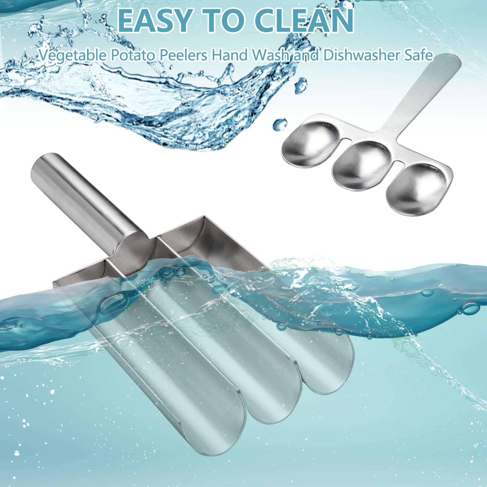 Stainless Steel Meatball Maker Scoop - Fish Ball & Shrimp Ball Dispenser Tube with Spoon for Quick Cooking | Perfect for Meatballs, Cookies, Dumplings & Party Food Prep
