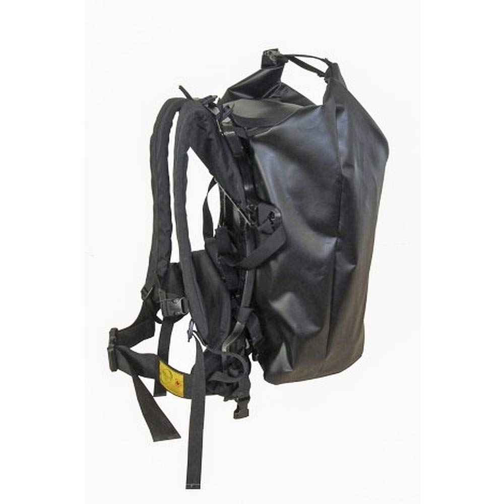 Portable Winch Co. PCA-0104 Heavy Duty Molded Backpack Frame - Durable Transport Case & Vinyl Rope Storage Bag for Outdoor Hunting, Camping & Emergency Gear Organization