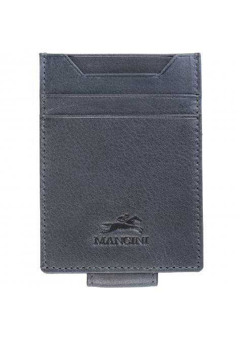Mancini BELLAGIO Magnetic RFID Money Clip Wallet - Slim Metal Card Holder for Cash & Credit Cards | Perfect for Travel, Business & Everyday Use