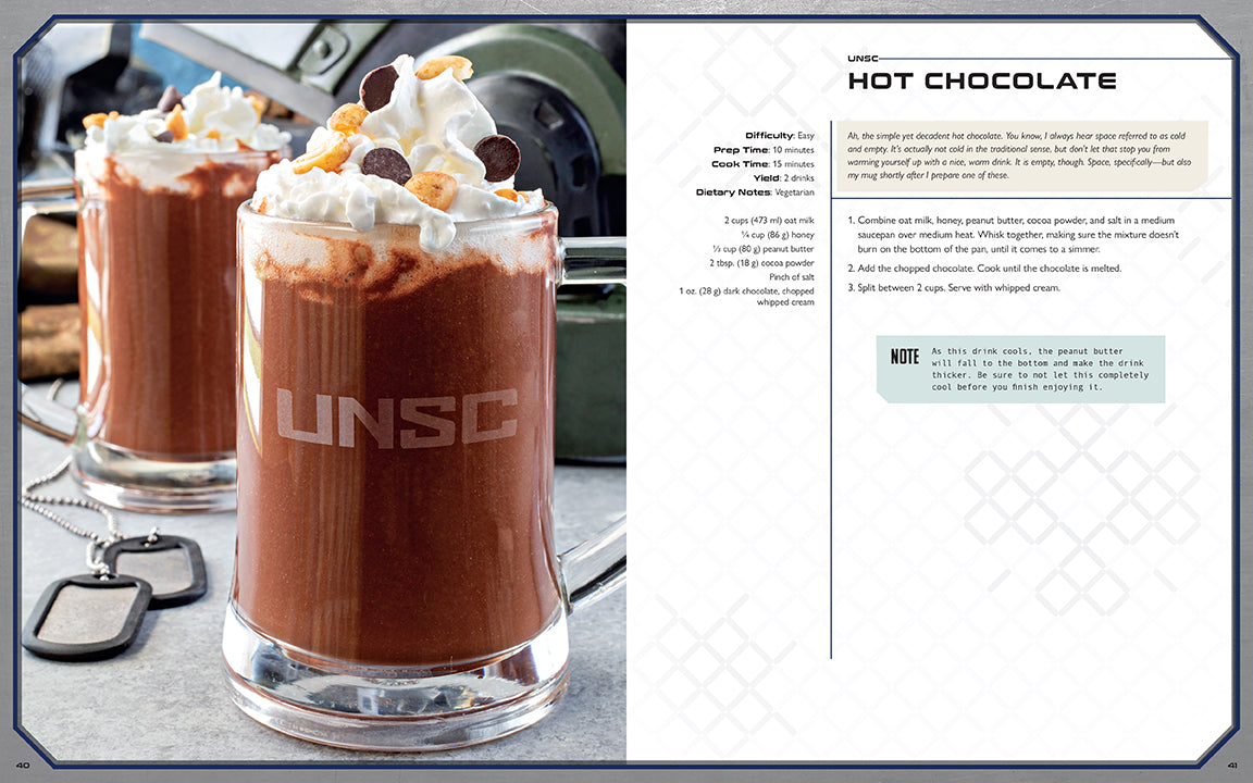 Halo: The Official Cookbook - Authentic Video Game Recipes for Fans | Perfect for Gaming Parties & Themed Dinners