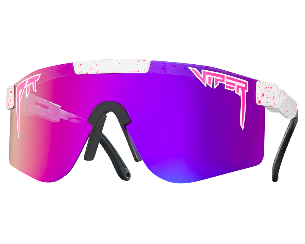 Pit Viper The Double Wides Polarized Sunglasses - LA Brights Style for Outdoor Sports & Beach Activities
