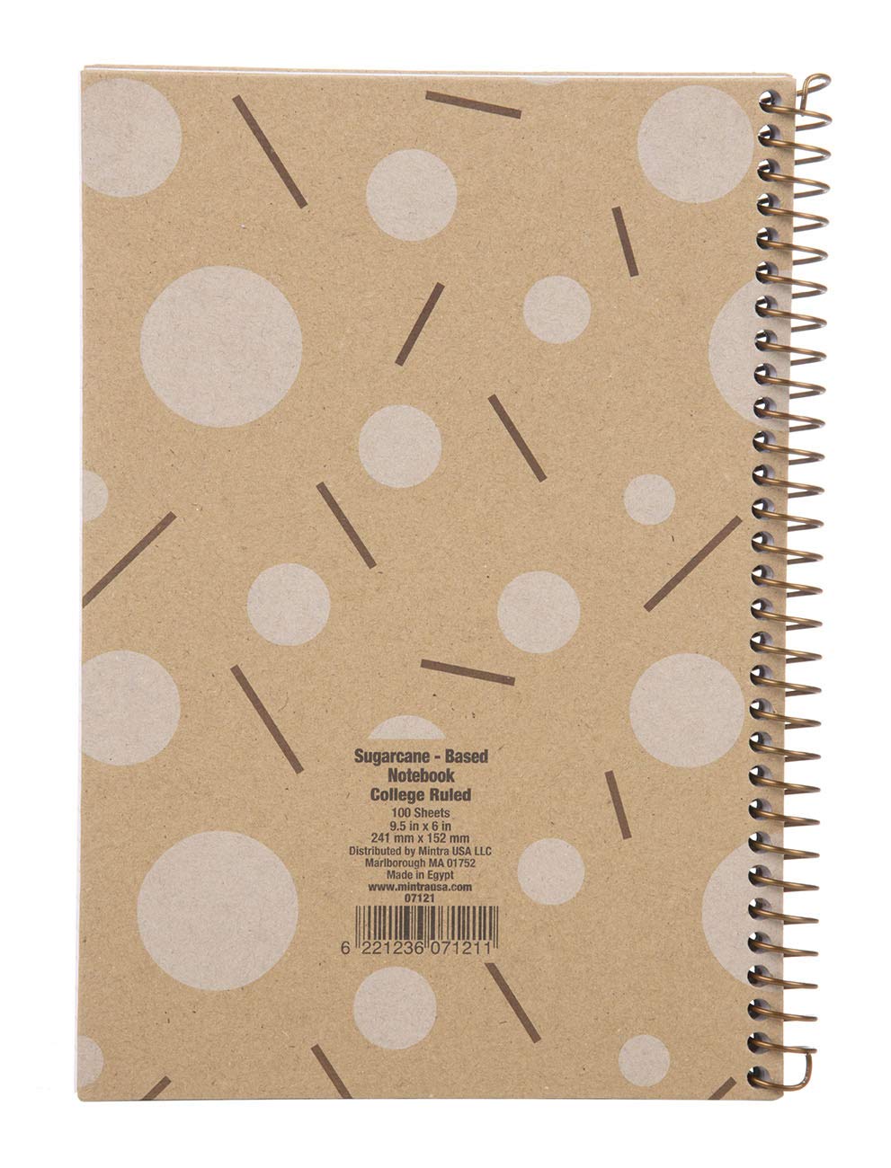 Eco-Friendly Mintra 100% Recycled Notebooks - Junior Size 6.5
