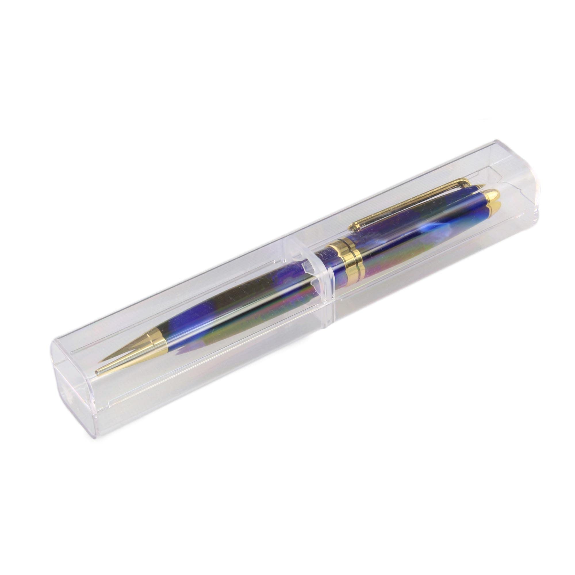 15 Pack Clear Plastic Pen Boxes - Transparent Storage Organizer for Pens, Pencils & Office Supplies - Perfect for School, Office & Home Organization