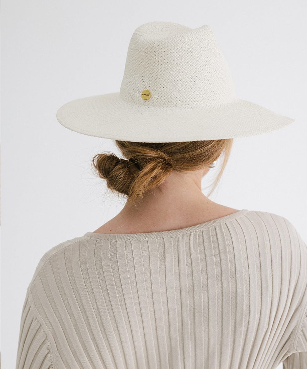 Stylish Willa Wide Brim Fedora Straw Hat for Women - Summer Beach Sun Hat with UPF Protection - Perfect for Vacations, Outdoor Activities & Fashion Accessories
