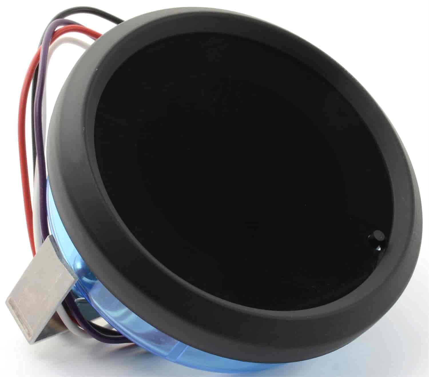 JEGS 41283 Digital LED Speedometer - Black Face with Blue Numbers & Bar Graph for Cars, Trucks, and Racing Vehicles