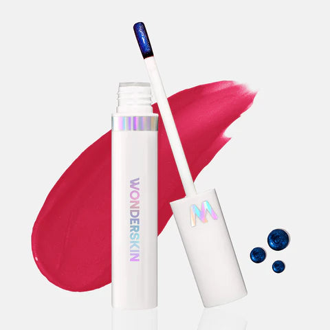 Wonderskin Wonder Blading Lip Stain Mask - Long Lasting Liquid Lip Tint for Natural Lip Color | Perfect for Everyday Wear, Date Night & Special Occasions