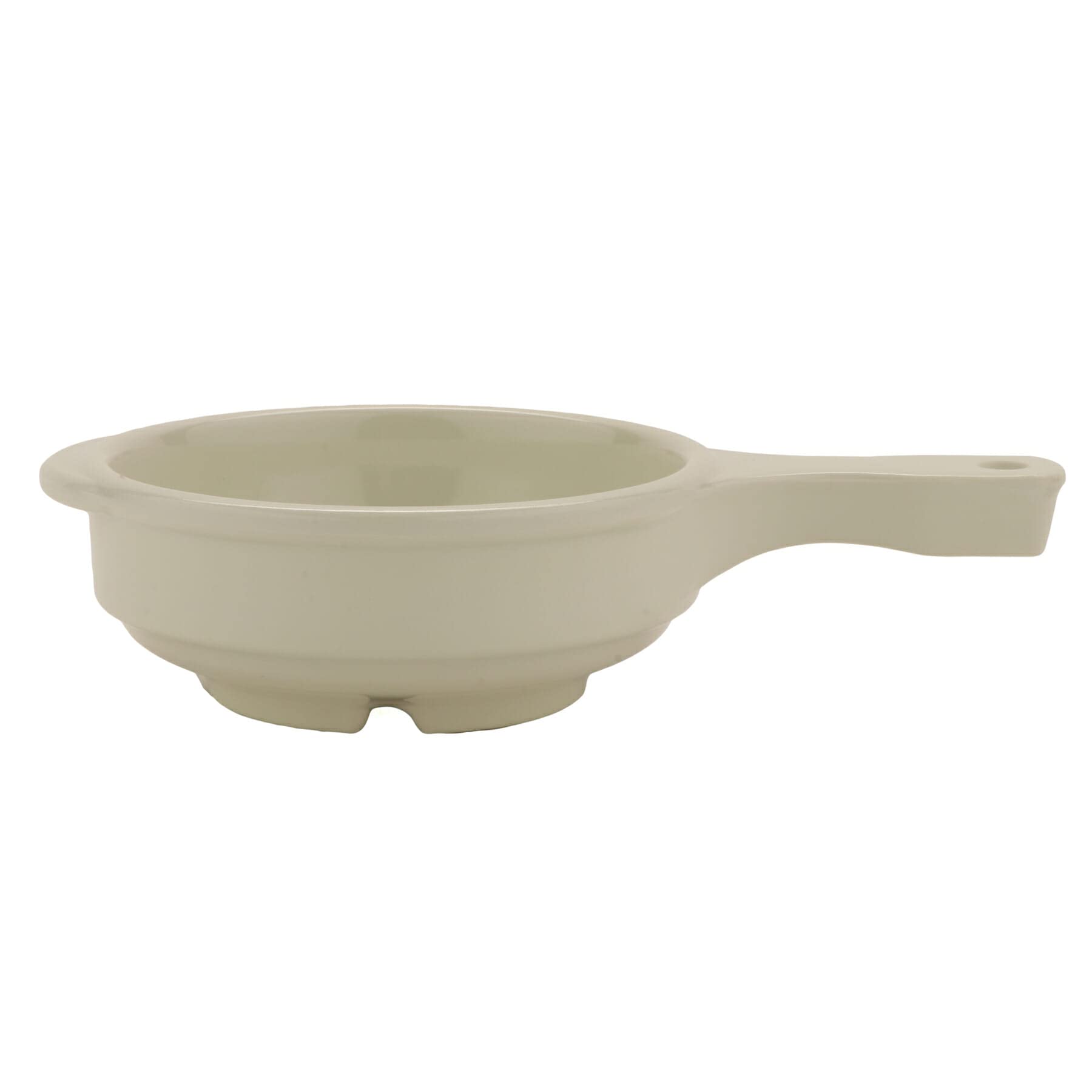 HSB-112-IV 12oz Ivory Soup Bowls with Handles, Set of 12 - Microwave & Dishwasher Safe Soup Cups for Home, Restaurant & Catering Use
