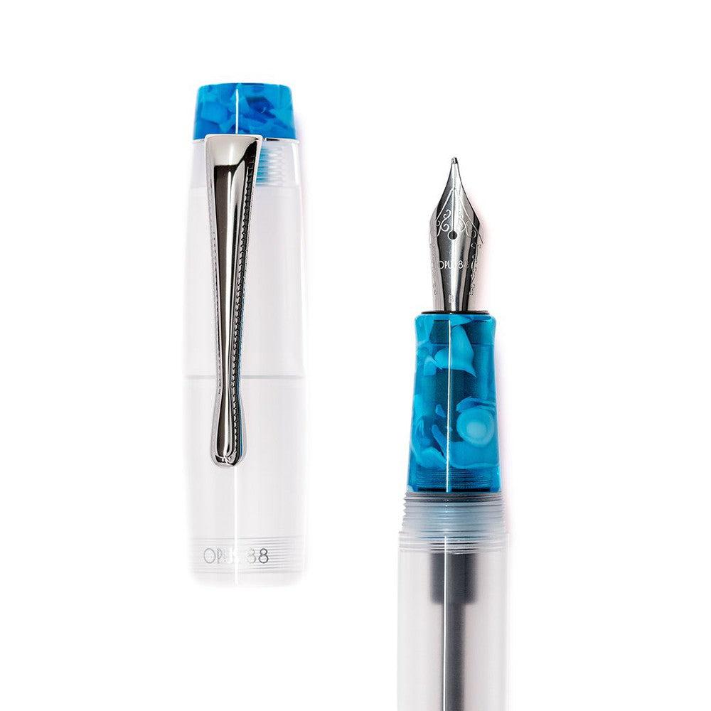 Opus 88 Koloro Fountain Pen (2025) - Premium Japanese Eyedropper Fountain Pen for Calligraphy, Journaling & Gift Giving