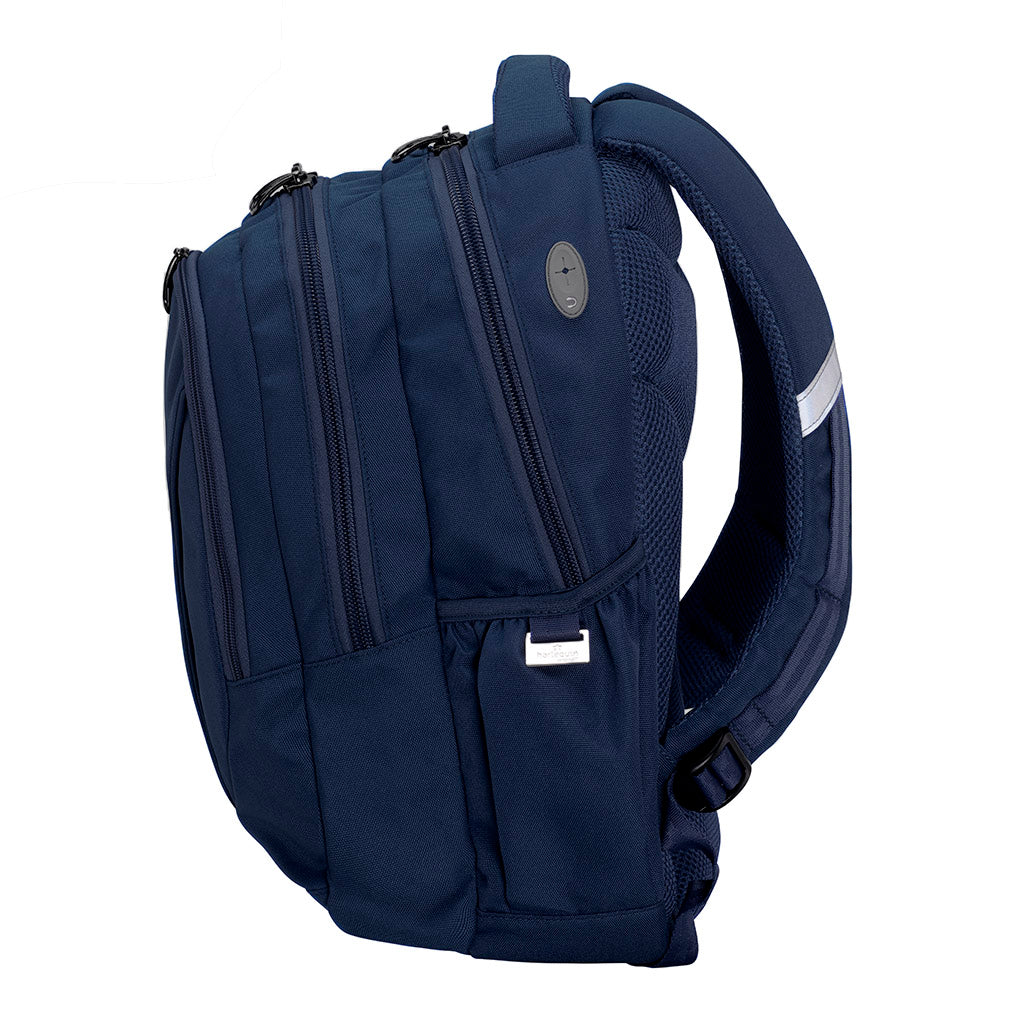 Lucas Heights Community School Anatomic Tuff Pack 39L Large Backpack - Durable Navy Blue School Bag for Students, Hiking & Travel