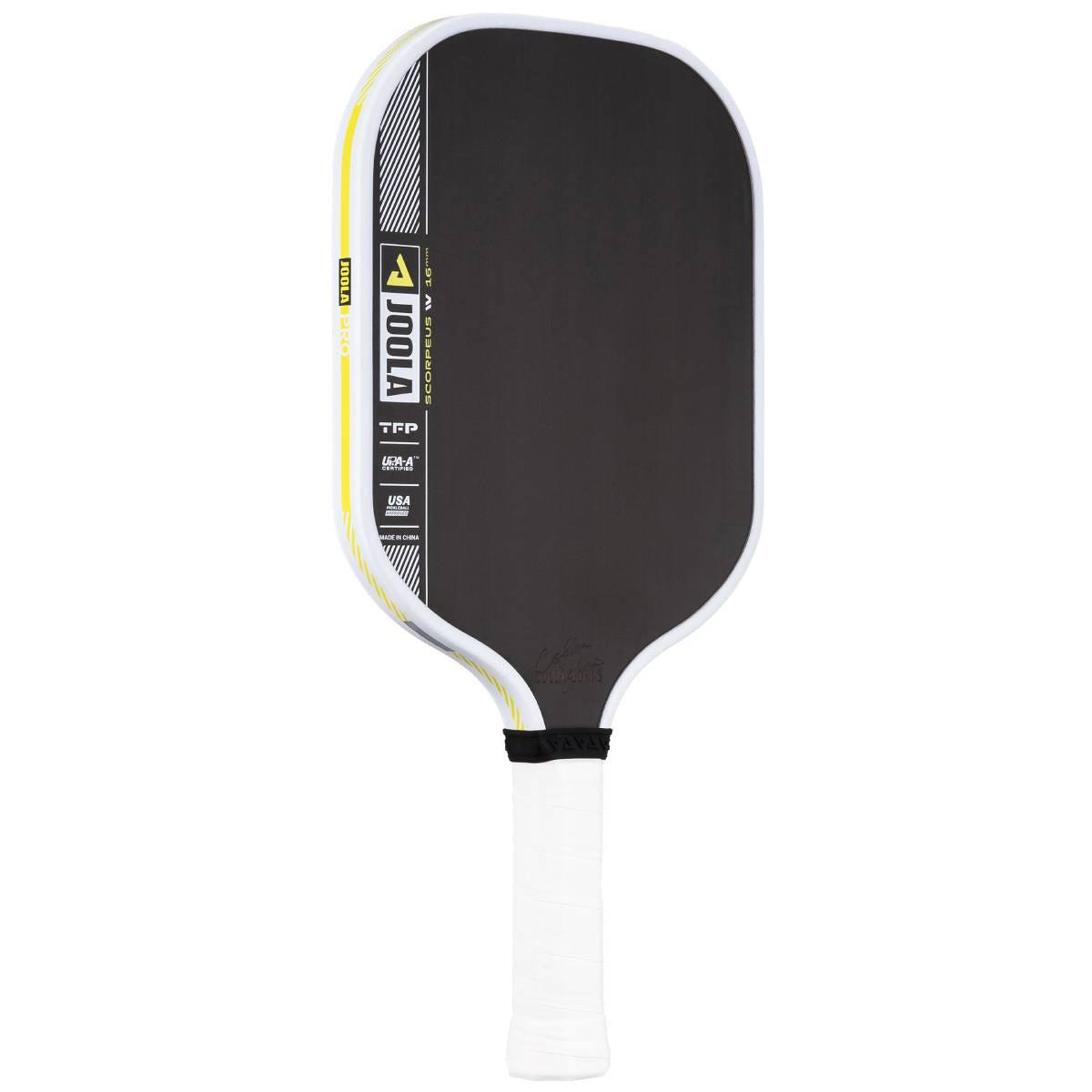 JOOLA Collin Johns Scorpeus Pro IV Pickleball Paddle - Premium Carbon Fiber Surface for Power & Control | Demo Rental Available | Perfect for Tournament Play & Competitive Matches