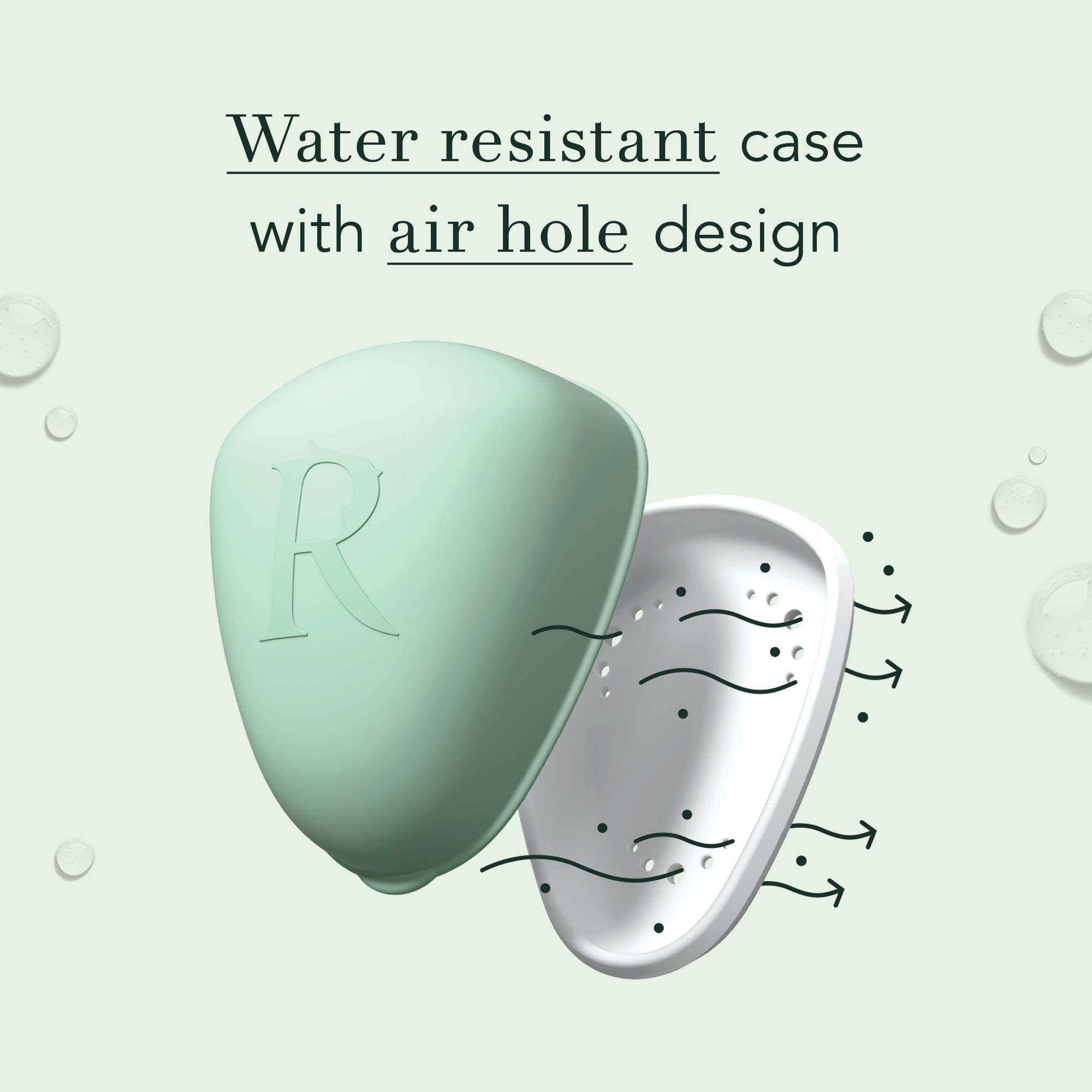 Rael Period Cup - Reusable Menstrual Cup with Storage Case, Medical-Grade Silicone, BPA Free, Easy to Clean & Dry, Made in USA - Perfect for Travel, Gym & Active Lifestyle