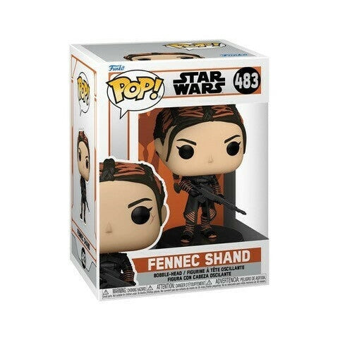 Star Wars Fennec Shand Action Figure - The Mandalorian Collectible Toy for Fans & Gift - Perfect for Display, Cosplay & Role Play