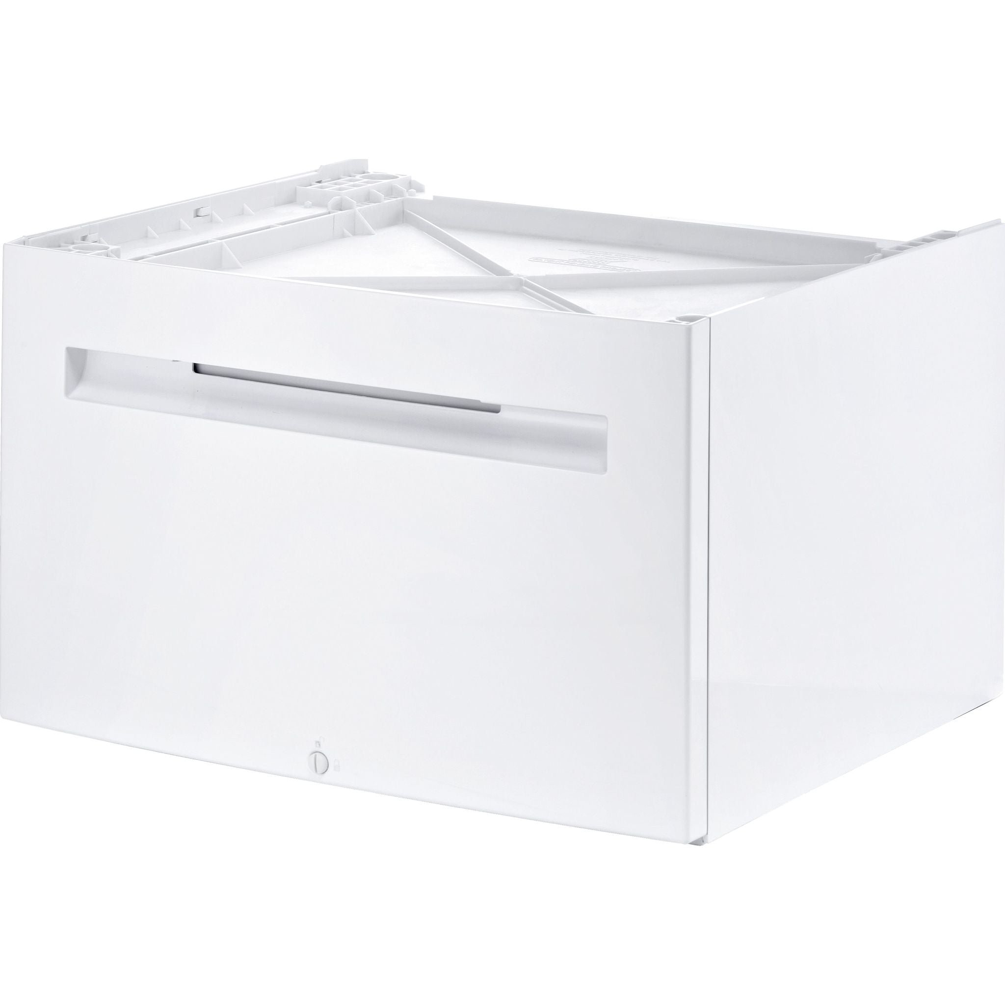 Bosch WMZPW20W Pedestal Base for Washing Machine - Durable Laundry Appliance Stand with Anti-Vibration, Space-Saving Design for Home & Laundry Room Organization