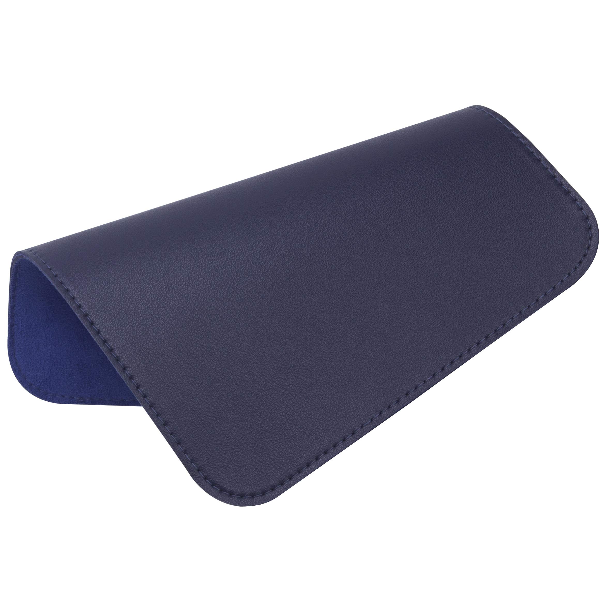 Oterri Square Mouse Pad - Non-Slip Waterproof PVC Leather Mouse Mat with Premium Stitched Edge (7.87