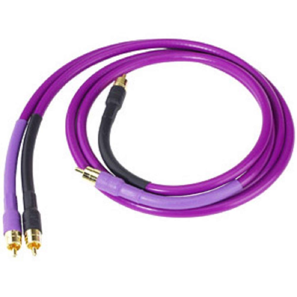 Analysis Plus Oval One High-Performance RCA Audio Interconnect Cables - 1.0 Meters (40 inches) - Perfect for Home Theater, Hi-Fi Systems & Audiophile Setups