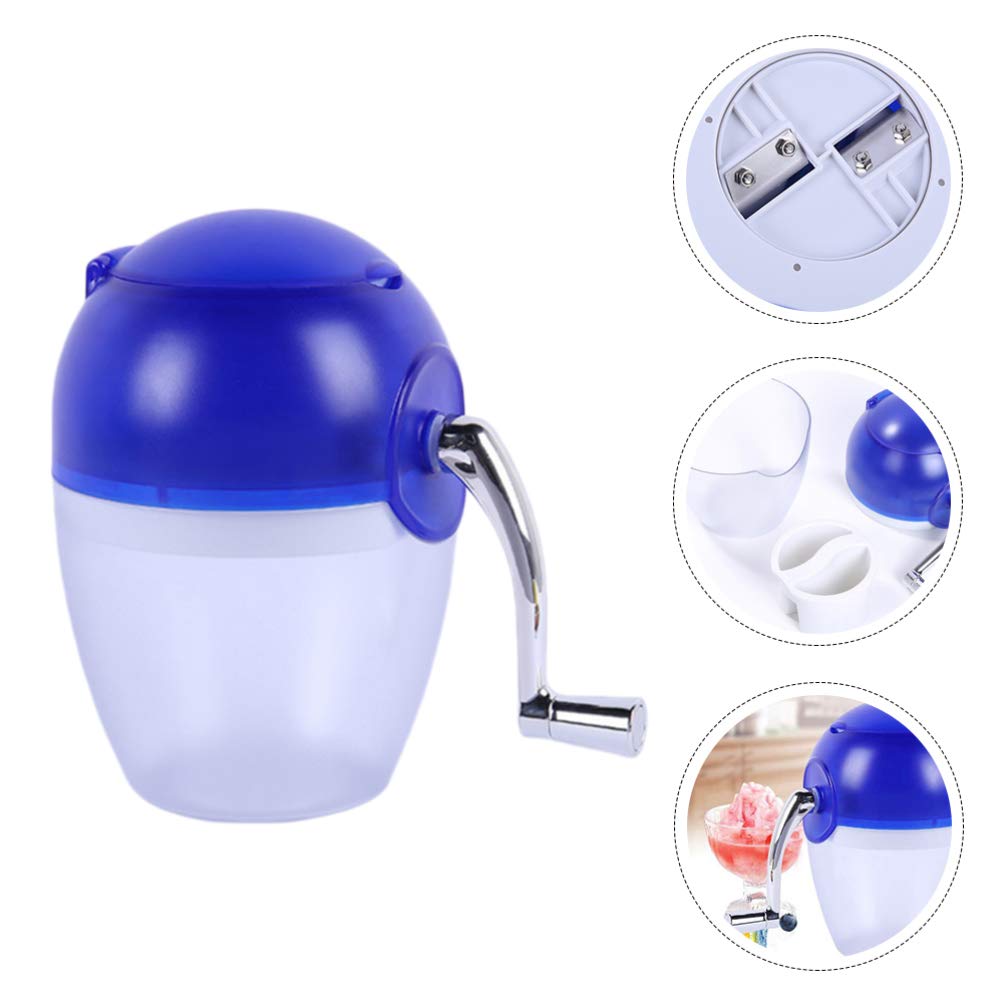 Electric Ice Crusher Machine - Stainless Steel Shaved Ice Maker for Snow Cones, Cocktails & Slushies - Perfect for Home Bars, Parties & Summer Treats
