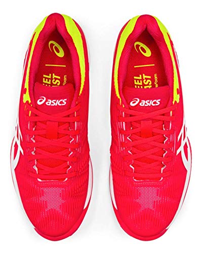 ASICS Women's Solution Speed FlyteFoam Tennis Shoes for Clay Court - Lightweight & Durable Performance Footwear for Competitive Play & Training